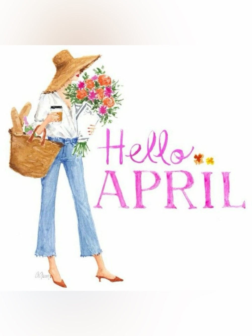 Hello April.💖